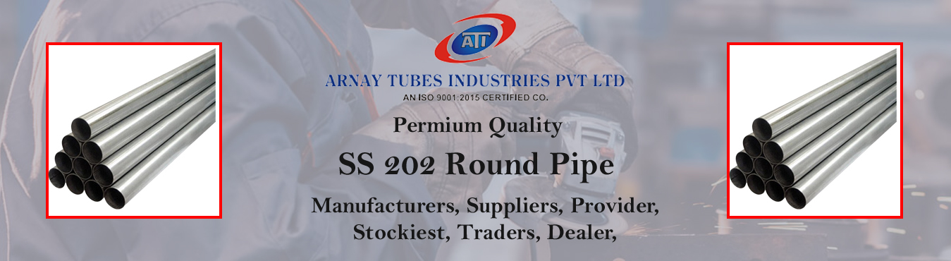 SS 202 Round Pipe